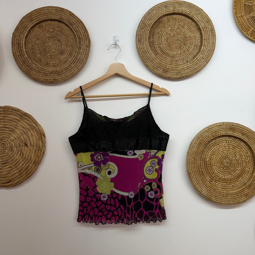 Vintage Y2K 2000s Monica Magni European Tank Top